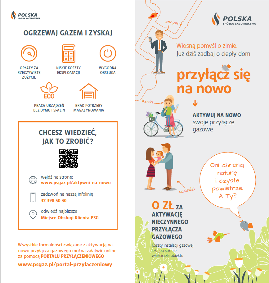 aktywuj swoje przyłącze gazowe- ulotka str 1